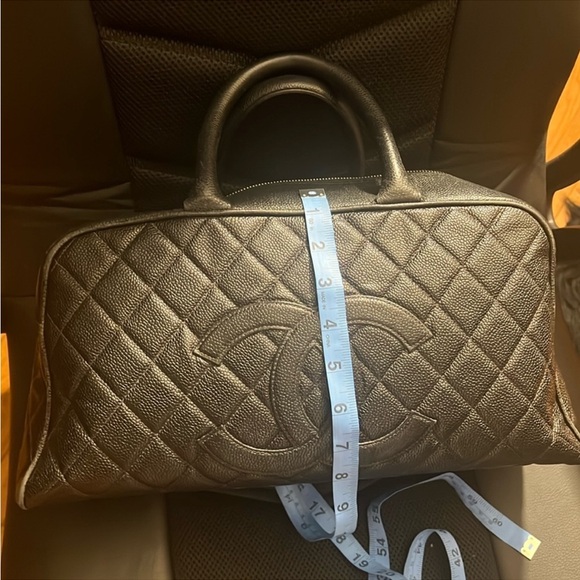 Chanel Timeless CC Caviar Bowling Bag - Picture 14 of 16